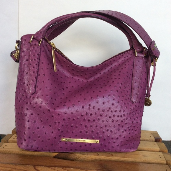 Brahmin ostrich handbag Clearance